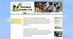 Desktop Screenshot of ferienhofvoss.de